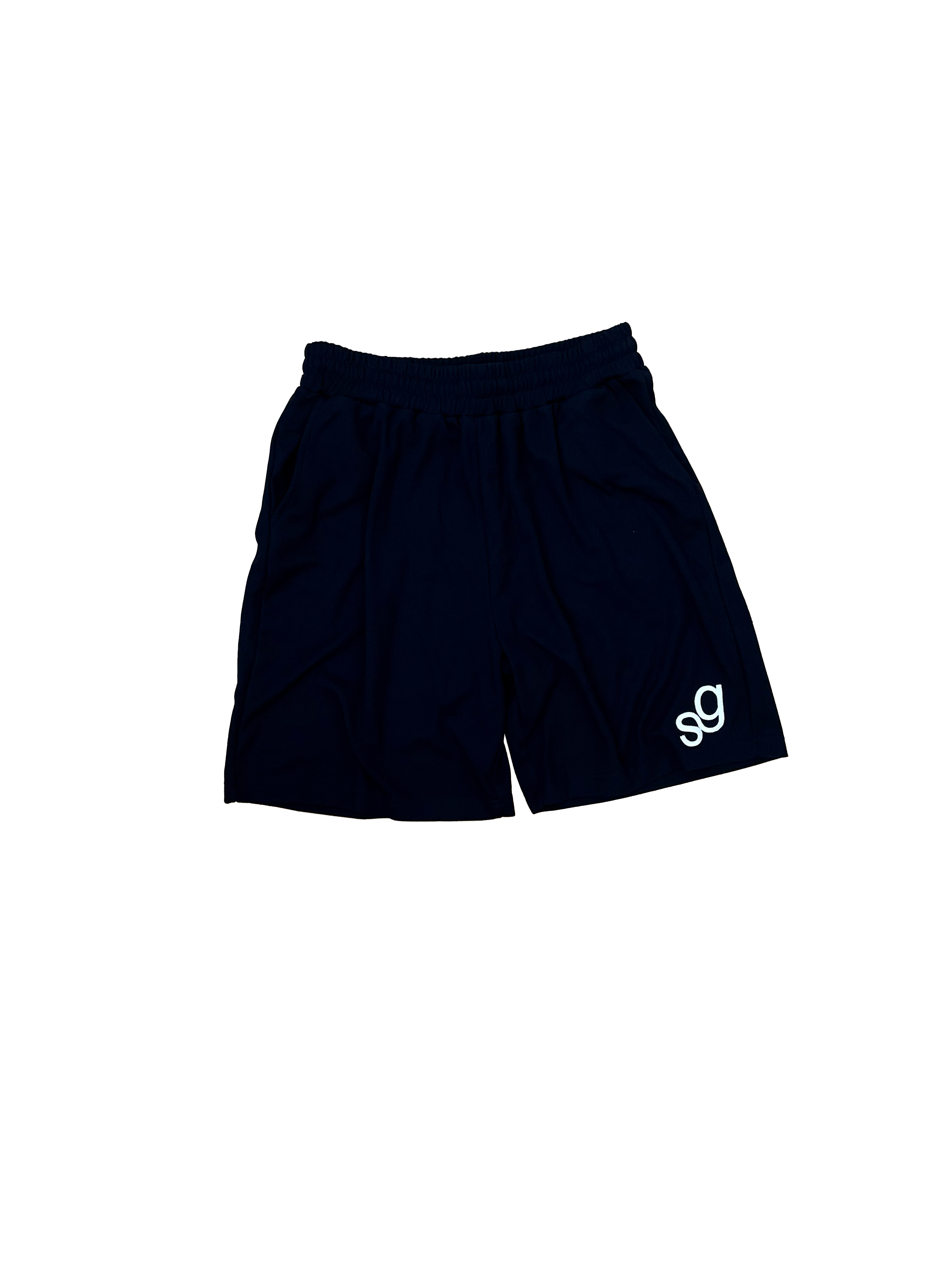 Black Tech-Jersey Shorts