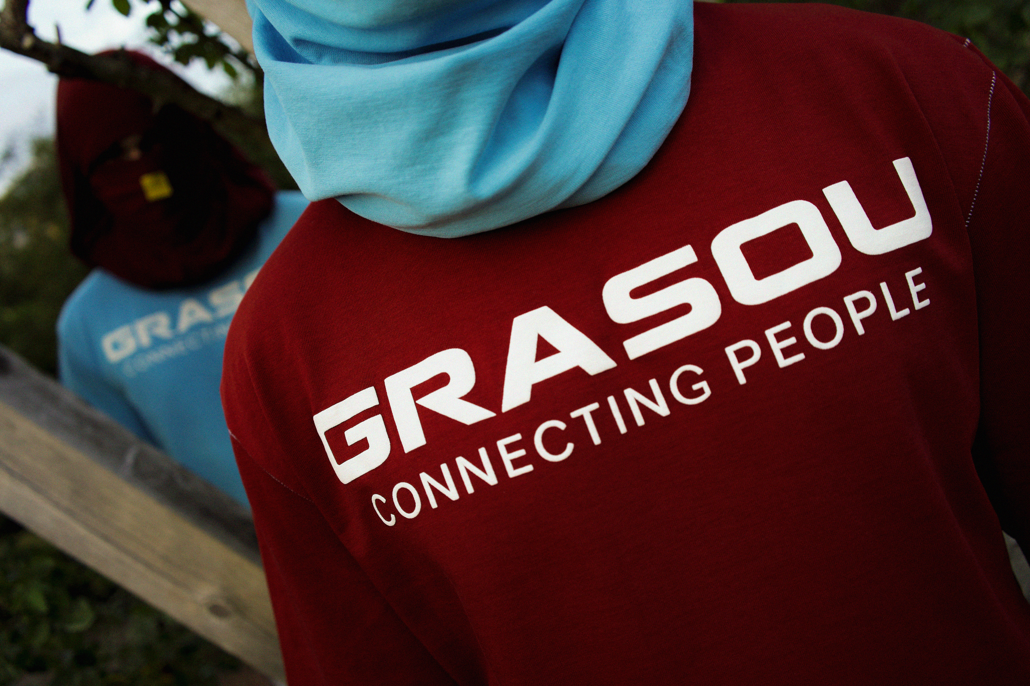 Red Connecting People T-Shirt